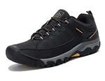 AX BOXING Wanderhalbschuhe Herren Trekkingschuhe Walking Schuhe Outdoor Sneaker Winterstiefel Winterboots Schneestiefel  Schwarz