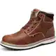 AX BOXING Winterschuhe Herren Warm Gefüttert Winterstiefel Draussen Schneestiefel Wanderstiefel Rutschfest Trekkingschuhe Winterboots 41-46 EU(2_Braun, 43 EU)