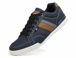 Freizeitschuhe Herren Sneakers Walkingschuhe Mode Schuhe Leichte Trainers Sportschuhe Größe 41-46 EU (B_Blau, 41 EU)