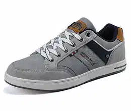 Herren Freizeitschuhe Sneaker Walkingschuhe Mode Schuhe Leichte Sportschuhe Größe 41-46 (AGrauY,43)