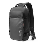 tomtoc Kompakt Sling Bag Grau/Schwarz