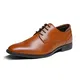 Bruno Marc Herren Anzugschuhe Derby Schnürschuhe Business Schuhe Formale Moderne Klassische,Size 41,Braun 1