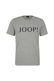 Joop! Herren Rundhals T-Shirt Alerio, Silver, L