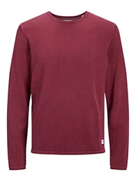 Herren JJELEO KNIT CREW NECK NOOS, Hawthorn Rose, XL EU
