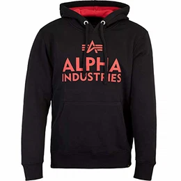 Foam Print Hoody (M, Black)