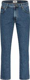 Herren Texas Stretch Jeans Herrenjeans Regular Fit Authentic Straight (W30/L30, Stonewash)