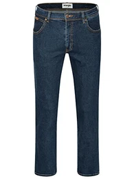 Herren Texas Stretch Jeans Herrenjeans Regular Fit Authentic Straight (W32/L32, Darkstone)