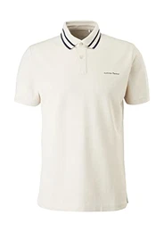 Herren Poloshirt mit Streifendetail foam M