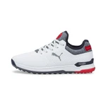 PUMA Herren ProAdapt Alphacat Golfschuh Weiß/Marineblau/Rot