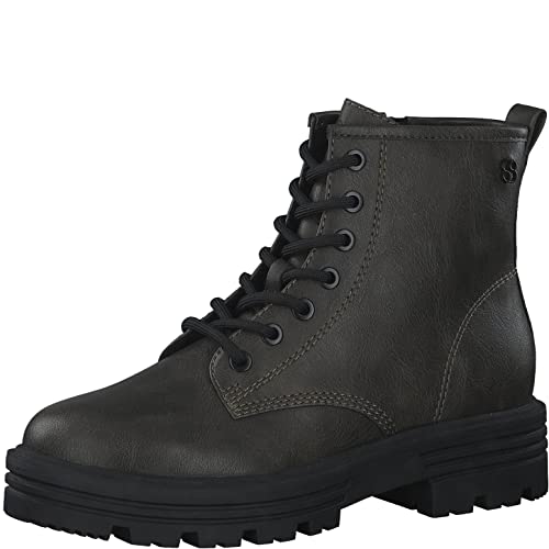 S.Oliver Damen Stiefelette – Vegane Booties Mit SOFT FOAM Für Extra Komfort
