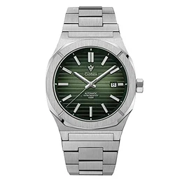 Automatik Uhr Herren Mechanische Saphirglas Wasserdicht Edelstahlarmband