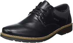 Rieker Herren Schnürer 13200 schwarz (13200-00)
