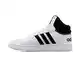 adidas Herren Hoops 3.0 Mid Sneaker, Core Black/Core Black/Cloud White, 41 1/3 EU