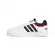 adidas Herren Hoops 3.0 Low Sneakers, Ftwr White/Legend Ink/Vivid Red, 39 1/3 EU