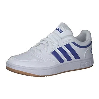 adidas Hoops 3.0 Basketball Shoe Cloud White/Team Royal Blue/Gum