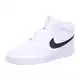 Nike Herren Court Vision Walking-Schuh, White/Black-White, 43 EU