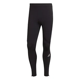 Herren Own the Run Tgt Leggings, Black/Reflective Silver, L EU