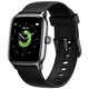 Oraimo Smartwatch für Herren Kinder, Fitnesstracker mit Schlaf- und Pulsmesser, 5ATM Wasserdicht Herren Fitnessuhr, Damen Schrittzähler Uhr, Kompatibel mit iOS und Android, Sportuhr (Schwarz)