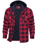 KEFITEVD Thermohemd Herren  Rot