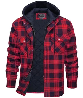 KEFITEVD Thermohemd Herren  Rot