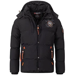 Geographical Norway Herren Jacke Belphegore Briout Calix Ubolt Schwarz