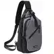 Gocokia Männer Frauen Sling Rucksack Wasserdicht Schulter Brust Crossbody Tasche Anti-Diebstahl Daypack mit reflektierenden Streifen für Wandern, Radfahren