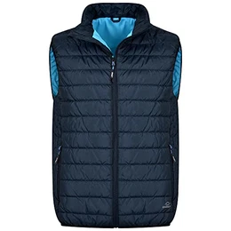 APOLLO Weste Herren Weste Damen Steppweste Herren Steppweste Damen Wasserdichte Outdoor Westen (M, Blau/Hellblau)