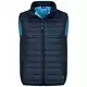 BWOLF APOLLO Weste Herren Weste Damen Steppweste Herren Steppweste Damen Wasserdichte Outdoor Westen (M, Blau/Hellblau)