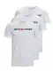 JACK & JONES Herren JJECORP Logo Tee SS Crew Neck Vorteilspack, White/3pcs White, M