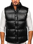 BOLF Herren Weste mit Kapuze Style J.Style MY88 [4D4] Schwarz (1U1)