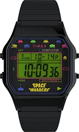 T80 x SPACE INVADERS 34mm Erweiterungsband-Uhr TW2V39900
