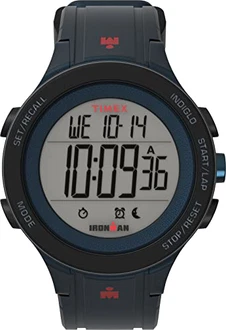 Timex Ironman Herren 42mm Digital Armbanduhr Blau (TW5M49000)