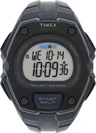Ironman TW5M48400 Herren-Armbanduhr Classic 45mm Digital Blue Resin Armband TW5M48400
