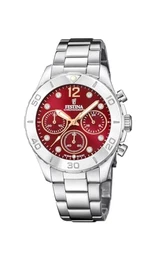 Herren Analog Quarz Uhr mit Edelstahl Armband F20603/2