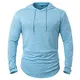 CARWORNIC Herren Kapuzenpullover Hoodie Langarm Shirts Sportshirt Für Herren Schwarzer Weißer Outdoor Sweatshirt mit Kapuze