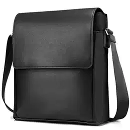 Handtasche Herren Tasche Umhaengen Synthetik Leder Handgelenktasche Herren Umhängetaschen Schultertasche Männer Herrentasche Zum Umhängen Geschenk für Männer