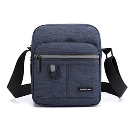 Umhängetasche Brusttasche Herren Crossbody Schultertasche Handytasche Messenger Bag Herrentasche Shulder Bag (Blau Umhängetasche)