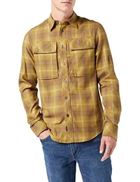 Men's Navy Seal Regular Polo Shirt, Multicolor (Oxide ocre Carter Check D196-D408), M