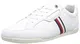 Tommy Hilfiger Herren Cupsole Sneaker Classic Low Cupsole Leather Schuhe , Weiß (White), 44 EU