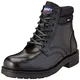 Tommy Jeans Herren Klassische, Kurze Schnürstiefel Mode-Stiefel, Schwarz, 43 EU