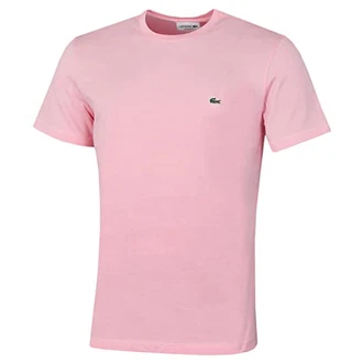 Lacoste Herren TH2038 Rundhals T-Shirt Lotus