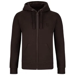 Sweatjacke Herren Kapuzenjacke Herren Hoody Herren mit Kapuze - Weiches Material, Gerippte Bündchen, Baumwolle, Smartphone Tasche - Stilvolle und Bequeme Freizeitjacke H6426 braun M