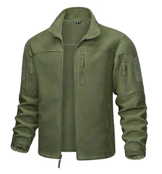 MAGCOMSEN Herren Outdoorjacke Military Tactical Winddicht Jacke Armeegrün