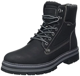 Herren 4285101 Halblange Stiefel, Black, 43 EU