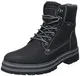 TOM TAILOR Herren 4285101 Halblange Stiefel, Black, 43 EU
