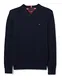 Tommy Hilfiger Herren Pullover Pima Org Ctn Cashmere V Neck mit V-Ausschnitt, Blau (Desert Sky), M
