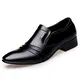 Bandkos Business Anzugschuhe Herren Schnürschuhe Derby Leder Oxford Brogue Schuhe klassischer Hochzeit Schwarz Gr.38-46 EU,BK40