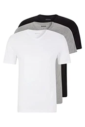 Herren V-Neck T-Shirt, 3er Pack Classic, Assorted 999, M