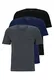 BOSS Herren TShirtVN 3P Classic Dreier-Pack T-Shirts aus Baumwoll-Jersey mit V-Ausschnitt Hellblau XS