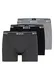 BOSS Herren Boxer Briefs, 3er Pack, Open Grey 061, L